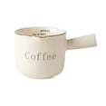 Ceramic Small Milk Cup with Handle Graduated Mini Coffee Shop Utensils ...