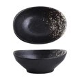 thumbnail image 1 of Ceramic Small Plate Egg Shaped Snack Bowl Sauce Bowls Seasoning Dish Clay Tableware, 1 of 6