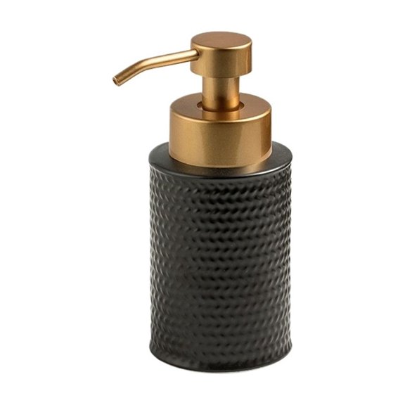 Ceramic Soap Dispenser With Pump Hotel Club Bathroom Lotion Press Bottle