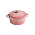 thumbnail image 1 of Ceramic Soup Bowl with Handle Mini Cocotte Ramekin, French Onion Soup Bowl Oven Safe Individual Ramekin with Lids, Dishwasher Microwave Safe Small Ceramic Bowl for Oatmeal Pasta Stew, 1 of 7