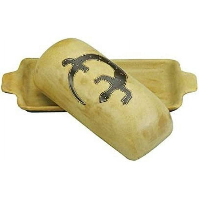 Ceramic Southwest Butter Dish with Lid