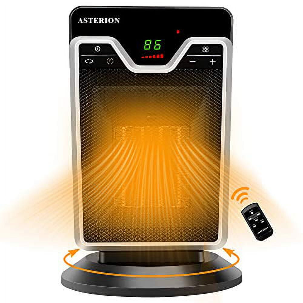 Electric Space Heater, 1500W Smart Space Heater with Thermostat, WiFi&  Bluetooth App Control, Ceramic Heater for Bedroom, Office - AliExpress