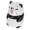 thumbnail image 1 of Ceramic Spice Shaker Salt Shaker Jar Cartoon Panda Shaped Spice Container, 1 of 1