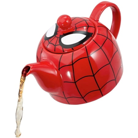 Ceramic Spiderman Teapot With Detail Design