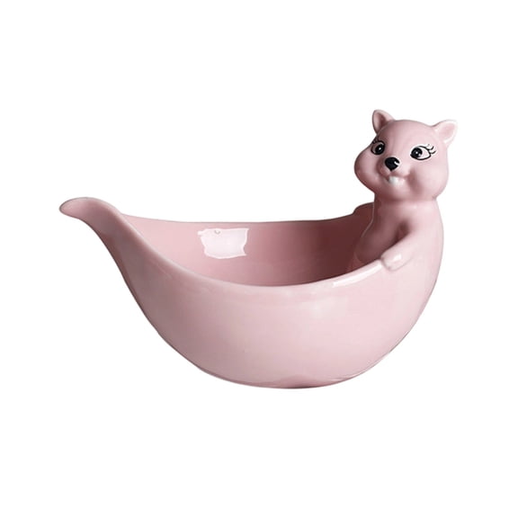 Ceramic Squirrel Fleshy Plant Flower Pot for Home Green Plant Potted Plant