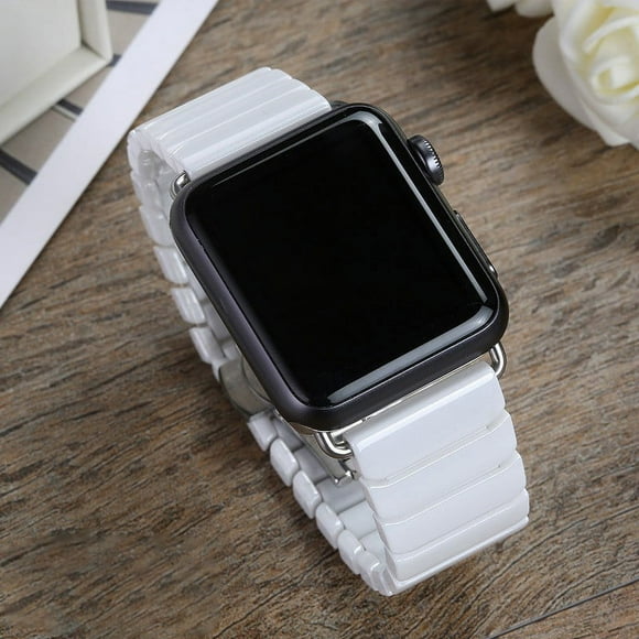 White Ceramic Apple Watch