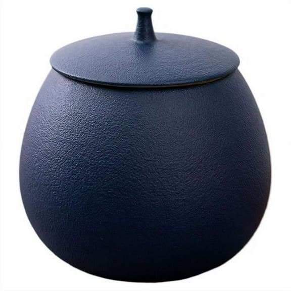 Ceramic Sugar Bowl With Lid, Ceramic Tea Coffee Sugar Canister For Coffee Bar, Flour Sugar Canisters Sets For The Kitchen, Coffee Jars With Lids -12oz