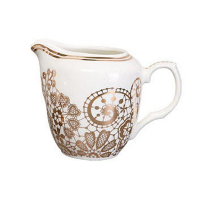 Ceramic Sugar Bowl With Lid And Milk Jug, Creamer And Sugar Sets, Cream And Sugar Pot, Creamer Jug Sugar Jar, Coffee Serving Set , Cream Pitcher-Milk Jug