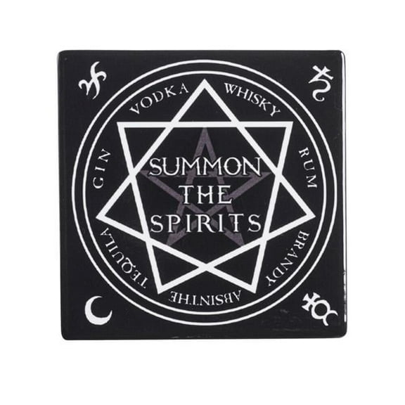 Ceramic Summon the Spirits Individual Coaster