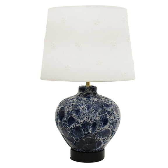 Ceramic Table Lamp/Fabric Shade with UNO Standard