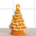 thumbnail image 1 of Ceramic Tabletop Tree for Halloween, Thanksgiving - Harvest Pumpkin Large, 1 of 2