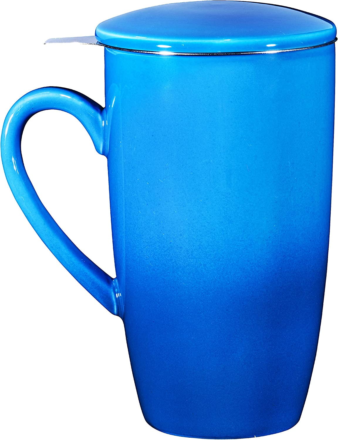 Ceramic Tea Infuser Mug With Stainless Steel Infuser And Removable Lid