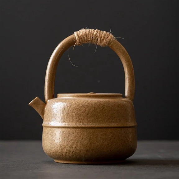 Ceramic Tea Set Tea Utensils Tea Maker Tea Pot Set Tea Making Tools Accessories 450ml Stoneware Teapot Tea Kettle