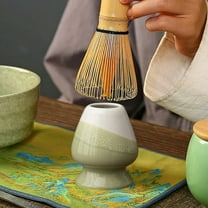 Ceramic Tea Whisk Support, Matcha Tool, Tea Set Accessory, Stable Base, Suitable for Japanese Tea Ceremony, Song Style Tea Ordering, Tea Mat Decoration, Portable Storage