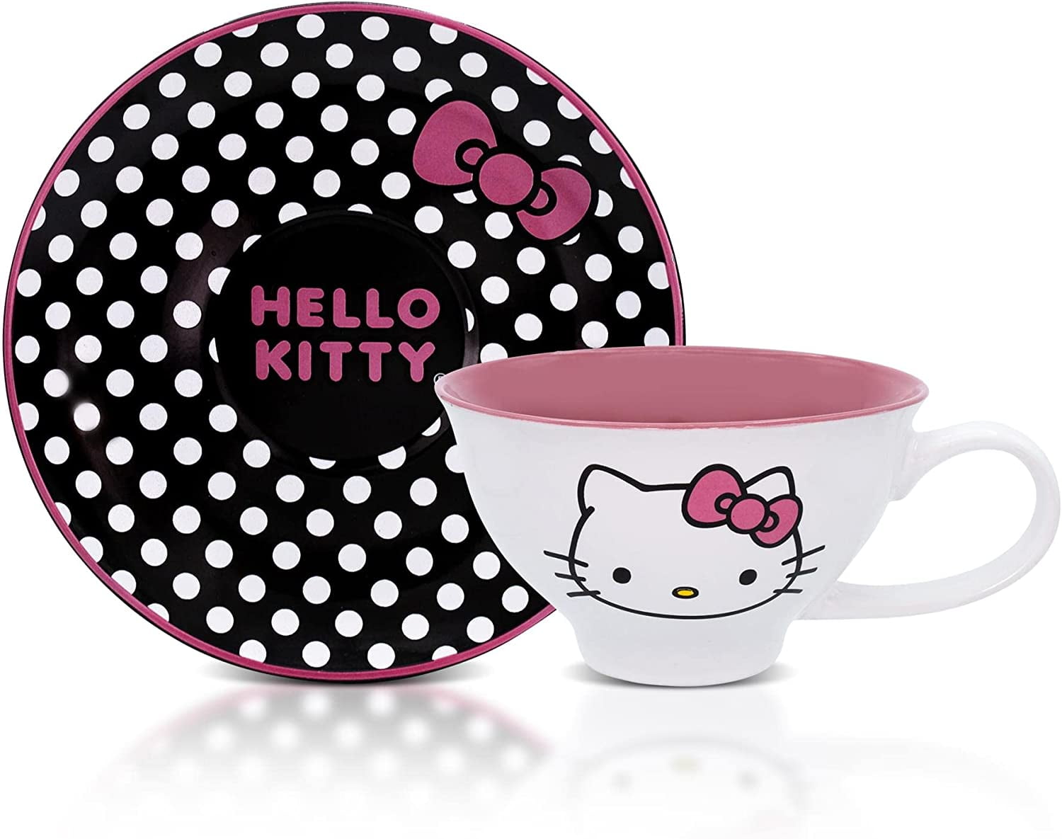 Ceramic Teacup and Saucer Set Tea Party Gift Set For Coffee, Espresso