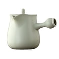 thumbnail image 1 of Ceramic Teapot, 1000 ml Porcelain Teapot with Filter and Handle Tea Maker for Loose Tea Leaves for Camping Picnic Backyard Charcoal Grill Stove Ceramic Charcoal Grill, 1 of 7