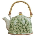 thumbnail image 1 of Ceramic Teapot Porcelain Vintage Decor Coffee Kettle Water Boiler Electric Traditional, 1 of 6