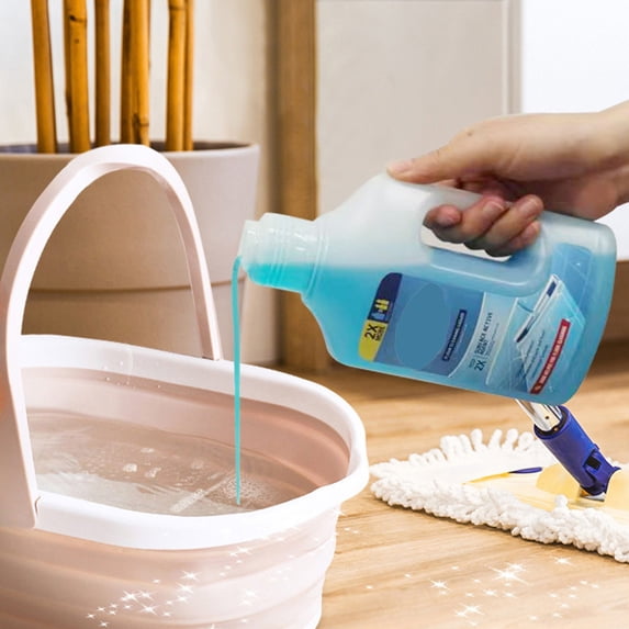 Ceramic Tile Floor Cleaner, Wooden Floor Cleaning Solution, 500ML Degreasing Antibacterial Spray, Enzyme-Powered Stain Remover, Safe for Kids Pets, No Chlorine Formula