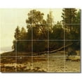 thumbnail image 1 of Ceramic Tile Mural-Albert Bierstadt Country Painting 25. 40" w x 32" h using (20) 8 x 8 ceramic tiles, 1 of 3
