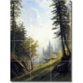 thumbnail image 1 of Ceramic Tile Mural-Albert Bierstadt Country Painting 4. 36" w x 48" h using (12) 12 x 12 ceramic tiles, 1 of 3