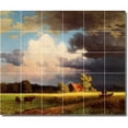 thumbnail image 1 of Ceramic Tile Mural-Albert Bierstadt Country Painting 6. 48" w x 40" h using (30) 8 x 8 ceramic tiles, 1 of 3