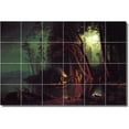 thumbnail image 1 of Ceramic Tile Mural-Albert Bierstadt Landscapes Painting 39. 72" w x 48" h using (24) 12 x 12 ceramic tiles, 1 of 3