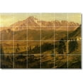 thumbnail image 1 of Ceramic Tile Mural-Albert Bierstadt Landscapes Painting 65. 36" w x 24" h using (24) 6 x 6 ceramic tiles, 1 of 3
