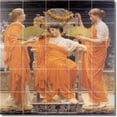 thumbnail image 1 of Ceramic Tile Mural-Albert Moore Women Painting 18. 21.25" w x 21.25" h using (25) 4.25 x 4.25 ceramic tiles, 1 of 3