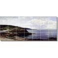 thumbnail image 1 of Ceramic Tile Mural-Alfred Bricher Landscapes Painting 123. 29.75" w x 12.75" h using (21) 4.25 x 4.25 ceramic tiles, 1 of 3
