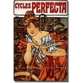 thumbnail image 1 of Ceramic Tile Mural-Alphonse Mucha Poster Art Custom Tile Mural 13. 17" w x 25.5" h using (24) 4.25 x 4.25 ceramic tiles, 1 of 3