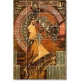 thumbnail image 1 of Ceramic Tile Mural-Alphonse Mucha Poster Art Wall Tile Mural 4. 48" w x 72" h using (24) 12 x 12 ceramic tiles, 1 of 3