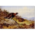 thumbnail image 1 of Ceramic Tile Mural-Archibald Thorburn Birds Painting 20. 36" w x 24" h using (24) 6 x 6 ceramic tiles, 1 of 3