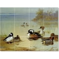 thumbnail image 1 of Ceramic Tile Mural-Archibald Thorburn Birds Painting 8. 24" w x 18" h using (12) 6 x 6 ceramic tiles, 1 of 3