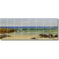 thumbnail image 1 of Ceramic Tile Mural-Arthur Hughes Waterfront Painting 97. 96" w x 36" h using (24) 12 x 12 ceramic tiles, 1 of 3