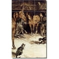 thumbnail image 1 of Ceramic Tile Mural-Arthur Rackham Illustration Painting 16. 12.75" w x 21.25" h using (15) 4.25 x 4.25 ceramic tiles, 1 of 3