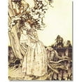 thumbnail image 1 of Ceramic Tile Mural-Arthur Rackham Illustration Painting 29. 24" w x 30" h using (20) 6 x 6 ceramic tiles, 1 of 3