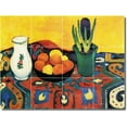 thumbnail image 1 of Ceramic Tile Mural-August Macke Abstract Kitchen Tile Mural 22. 32" w x 24" h using (12) 8 x 8 ceramic tiles, 1 of 3