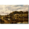 thumbnail image 1 of Ceramic Tile Mural-Benjamin Leader Landscapes Painting 153. 72" w x 48" h using (24) 12 x 12 ceramic tiles, 1 of 3