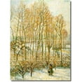 thumbnail image 1 of Ceramic Tile Mural-Camille Pissarro Waterfront Painting 104. 12.75" w x 17" h using (12) 4.25 x 4.25 ceramic tiles, 1 of 3