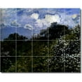 thumbnail image 1 of Ceramic Tile Mural-Claude Monet Country Painting 91. 40" w x 32" h using (20) 8 x 8 ceramic tiles, 1 of 3