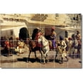 thumbnail image 1 of Ceramic Tile Mural-Edwin Weeks City Kitchen Tile Mural 11. 36" w x 24" h using (24) 6 x 6 ceramic tiles, 1 of 3