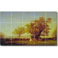 thumbnail image 1 of Ceramic Tile Mural-Felix Ziem Landscapes Painting 194. 30" w x 18" h using (15) 6 x 6 ceramic tiles, 1 of 3