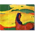 thumbnail image 1 of Ceramic Tile Mural-Franz Marc Horses Wall Tile Mural 21. 48" w x 36" h using (12) 12 x 12 ceramic tiles, 1 of 3