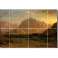 thumbnail image 1 of Ceramic Tile Mural-Frederic Church Landscapes Painting 237. 48" w x 32" h using (24) 8 x 8 ceramic tiles, 1 of 3