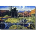 thumbnail image 1 of Ceramic Tile Mural-George Bellows Country Painting 147. 48" w x 32" h using (24) 8 x 8 ceramic tiles, 1 of 3