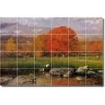 thumbnail image 1 of Ceramic Tile Mural-George Inness Country Painting 152. 48" w x 32" h using (24) 8 x 8 ceramic tiles, 1 of 3