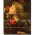 thumbnail image 1 of Ceramic Tile Mural-George Watts Women Painting 100. 17" w x 21.25" h using (20) 4.25 x 4.25 ceramic tiles, 1 of 3