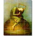 thumbnail image 1 of Ceramic Tile Mural-George Watts Women Painting 102. 32" w x 40" h using (20) 8 x 8 ceramic tiles, 1 of 3
