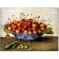 thumbnail image 1 of Ceramic Tile Mural-Giovanna Garzoni Flowers Painting 69. 12.75" w x 17" h using (12) 4.25 x 4.25 ceramic tiles, 1 of 3