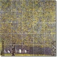 thumbnail image 1 of Ceramic Tile Mural-Gustave Klimt Country Painting 161. 21.25" w x 21.25" h using (25) 4.25 x 4.25 ceramic tiles, 1 of 3
